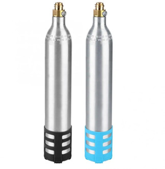 0.6L Soda Maker Refillable Soda Bottle Spare Reusable CO2 Cylinder Accessory for Soda Machines