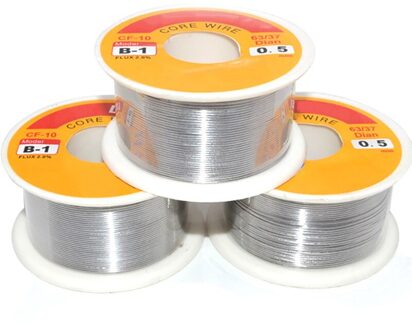 0.8 Mm 100G Soldeerbout Soldeer Soldeer Solderen 63/37 Tin Lood Flux Voor Lasser Ijzerdraad Reel