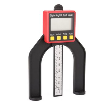 0-80Mm Digitale Diepte Tellen Diepte Meter Hoogtemeter Houtbewerking Heerser Digitale Schuifmaat Tool Houtbewerking Meetinstrumenten