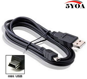 0.8M USB Kabel 2.0 A Male naar Mini B 5 Pin 5P T-poort MiniUSB voor Apparaten MP3 MP4 Camera Mobiele Telefoon HardDisk Computer