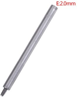 0.8Mm-2.5Mm Diy Handgemaakte Riem Ponsen Leather Perforator Holle Boren Gereedschap Lederen Handwerk Puncher Set Lederen tool 2.0mm