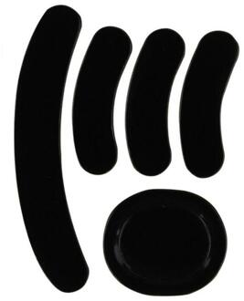 0.8Mm Gaming Muis Voeten Vervangen Voet Schaatsen Stickers Gaming Pads Voor G Pro Skates Draadloze Muis Gebruik Pads A1A2