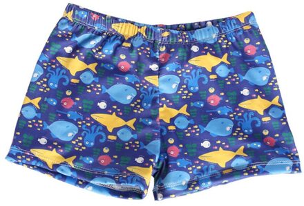 0-8Y Boys Beach Wear Kids Trunks Children Swimsuit Boys Swimwear Short Swimming Trunk Star Print Clothes Bathing Suit A50 lucht blauw / M