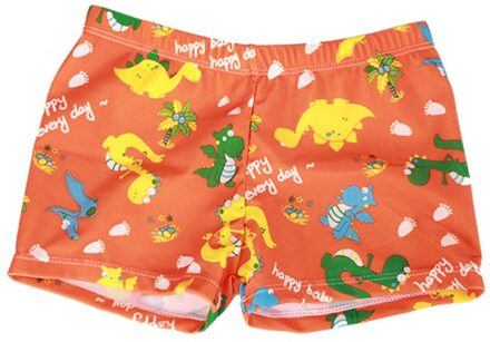 0-8Y Boys Beach Wear Kids Trunks Children Swimsuit Boys Swimwear Short Swimming Trunk Star Print Clothes Bathing Suit A50 Oranje / L