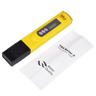 0-9990 Ph Meter Tester Draagbare Pen Digitale 0.01 Hoge Nauwkeurige Filter Meten Waterkwaliteit Test Tool geel