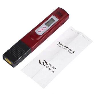 0-9990 Ph Meter Tester Draagbare Pen Digitale 0.01 Hoge Nauwkeurige Filter Meten Waterkwaliteit Test Tool rood
