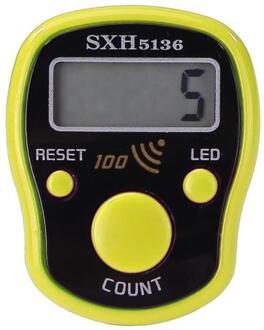 0-99999 Draagbare Mini Hand Held Vinger Ring Telapparaat LCD Elektronische Digitale Telapparaat Stitch Marker Rij voor naaien Kni 2