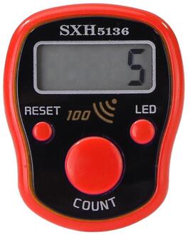 0-99999 Draagbare Mini Hand Held Vinger Ring Telapparaat LCD Elektronische Digitale Telapparaat Stitch Marker Rij voor naaien Kni 3