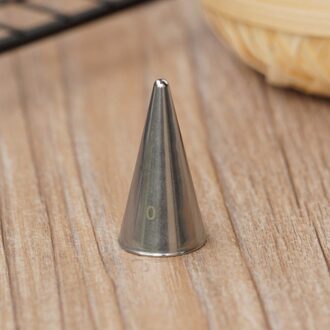 #0 Piping Nozzles Schrijven Woord Pull lijn Rvs Icing Tips Gebak Fondant Cup Cake DIY Chocolade Decorating Bakken gereedschap