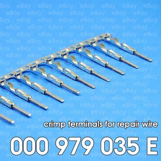 000979035E 000 979 035E mannelijke terminal pin automotive connector plug voor reparatie draad AUX schakelaar 100 stk