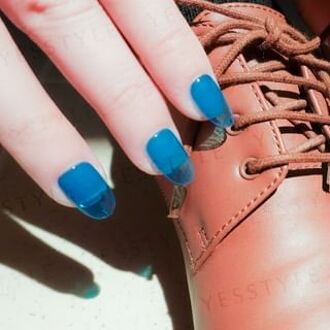 0121 Nail Gel Polish Bright Collection 205 Blue 8ml