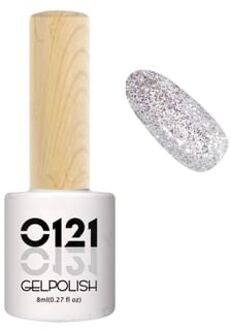 0121 Nail Gel Polish Ceremony Collection 736 Silver 8ml