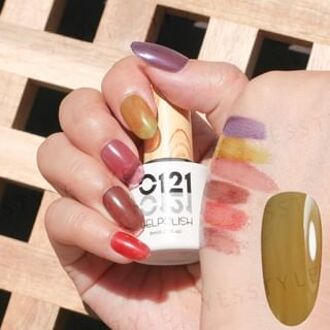 0121 Nail Gel Polish Glaze Collection 214 Tan 8ml
