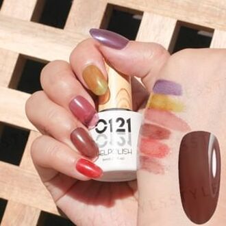 0121 Nail Gel Polish Glaze Collection 216 Brown 8ml