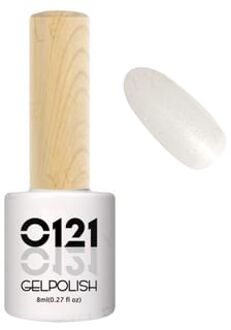 0121 Nail Gel Polish Gorgeous Collection 725 White 8ml