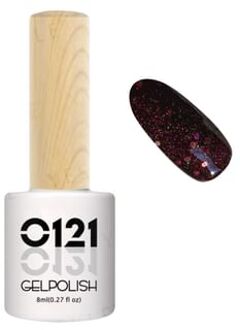 0121 Nail Gel Polish Gorgeous Collection 730 Deep Grape Purple 8ml