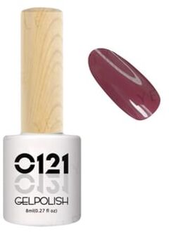 0121 Nail Gel Polish Monet Collection 535 Burgundy Brown 8ml