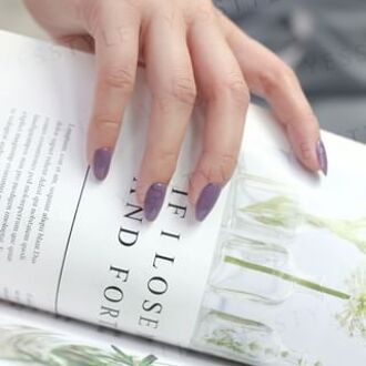 0121 Nail Gel Polish Morandi Collection 3 517 Purple 8ml