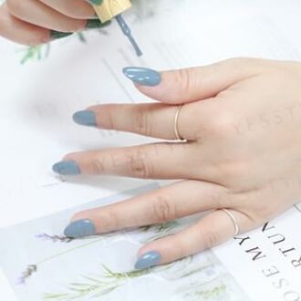 0121 Nail Gel Polish Morandi Collection 5 528 Light Blue 8ml