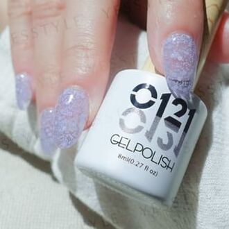 0121 Nail Gel Polish Snowflake Collection 702 Purple 8ml