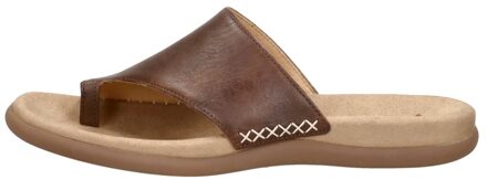 03.700.24 Dames Slippers - Bruin - Maat 38