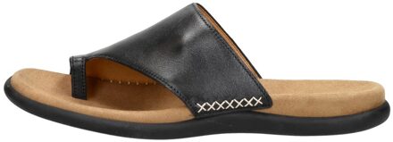 03.700.27 Dames Slippers - Zwart - Maat 38
