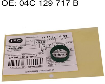 03C133073D Motor Inlaatspruitstuk Pakking Voor Vw Golf 4 5 Jetta 4 Polo 9N Caddy Kever 036129717E,036 129 717 E 04C129717B