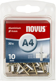 045-0025 Blind rivet (Ø x L) 4 mm x 10 mm Aluminium Aluminium 30 pc(s)