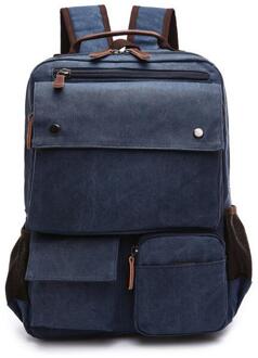 070417 mannen mode rugzak hoge capaciteit ruim dubbele schoudertas C6