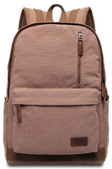 080417 newhotstacy mannen grote canvas rugzak dubbele schoudertas khaki