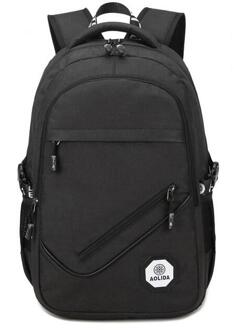 08250317 newhotstacy tas mannen populaire dubbele schoudertas grote rugzak zwart