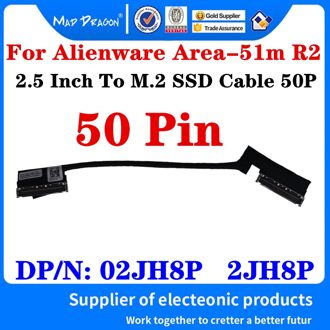 0D3P25 0R24Y6 05F1WR 02JH8P 03JTF8 Voor Dell Alienware Area-51m R2 SATA2.5 Om M.2 Uitbreiding Dual Harde Schijf Kleine Board Ssd kit