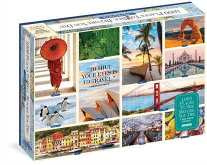1,000 Places To See Before You Die 1,000-Piece Puzzle -  Patricia Schultz (ISBN: 9781523515141)
