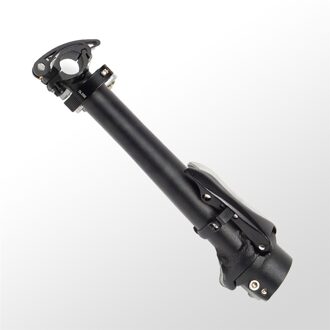 1 "1-1/8" Vouwfiets Stem Voor Dahon, 28.6Mm/25.4Mm Elektrische/Vouwfiets Stem & Insert 28.6mm zwart