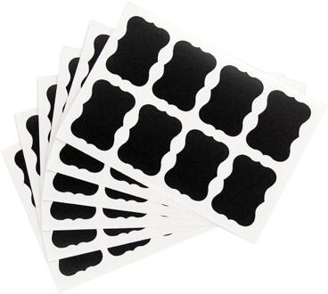 1/10/100 Waterdicht Keuken Spice Label Sticker Huishoudelijke Fles Label Schoolbord Label Sticker Waterdicht Verwijderbare Label 10 stk