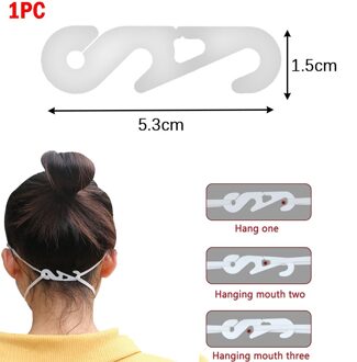 1/10/20/30Pcs Verstelbare Anti-Slip Siliconen Masker Oor Grips Salvaorejas Mascarillas Extension Haak maskers Gesp Houder Hangen Op Ne 1stk