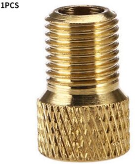 1/10 Stuks Valve Adapter Pomp Zet Presta Aan Schrader Koper Valve Adapter Wielen Gaspijp Buis Tool Fiets fiets Accessoires 1stk