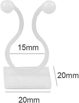 1/10 Stuks Van Transparante Onzichtbare Muur Plant Klimmen Vaste Ondersteuning Plant Ondersteuning Frame Wijnstok Klimmen Vaste Ondersteuning Plant m 1stk