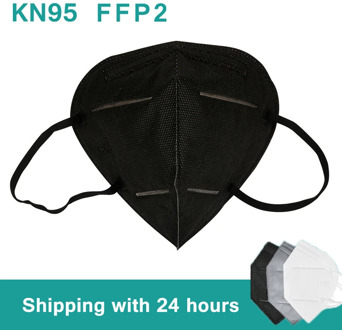 1-100 pieces Reusable KN95 Face Mask Dust Masks 5 Layers Protective Respirator Protection FFP2 FFP3 FaceMask Individual Package