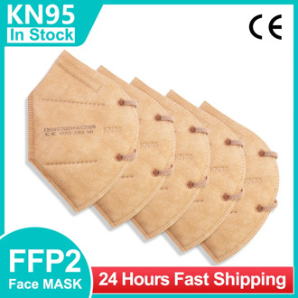 1-100PCS KN95 Mascarillas FFP2 Reusable KN95 Mask 5 Layers Filter Anti Dust Protective Facial Mask Mascarillas KN95 Certificadas