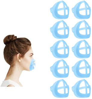 1-10PCS 3D Masks Bracket Mouth Separate Inner Stand Holder Breathing Space Fixed Extended Comfortable Face Mask DIY Accessories