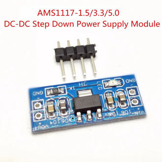 1~10pcs LM1117 AMS1117 4.5-7V turn 3.3V 5.0V 1.5V DC-DC Step down Power Supply Module For Arduino bluetooth Raspberry pi