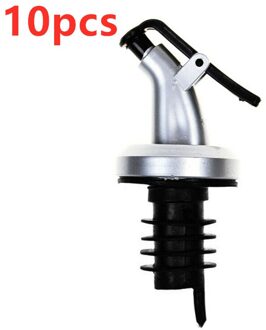 1-10Pcs Olie Wijn Flessenstop Draagbare Abs Lock Olie Spuit Liquor Dispenser Wijn Pourers Flip Top Stopper bar Keuken Gereedschap 10stk