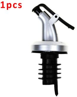 1-10Pcs Olie Wijn Flessenstop Draagbare Abs Lock Olie Spuit Liquor Dispenser Wijn Pourers Flip Top Stopper bar Keuken Gereedschap 1stk