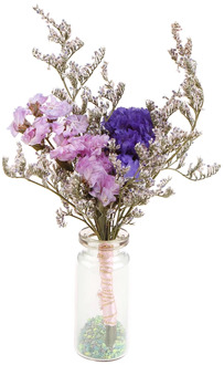 1:12 Doll House Miniature Flowers Fairy Garden Ornament Potted Plant Flowers Pot DollHouse Decor Bonsai Model Kids Play Toys