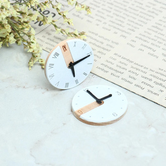 1:12 Scale Dollhouse Miniature Wall Clock Play Doll House Miniature Home Decor