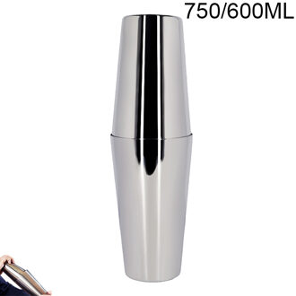 1-13Pcs Cocktailshaker Barman Cocktail Bar Shaker Mixer Jigger Stopper Goud Metalen Barman Boston Cocktail Shakers Set Stand Sliver 750600ml
