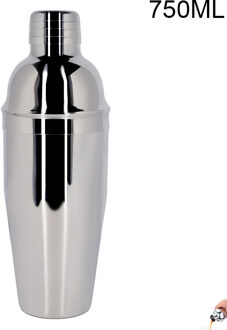 1-13Pcs Cocktailshaker Barman Cocktail Bar Shaker Mixer Jigger Stopper Goud Metalen Barman Boston Cocktail Shakers Set Stand Sliver 750ml