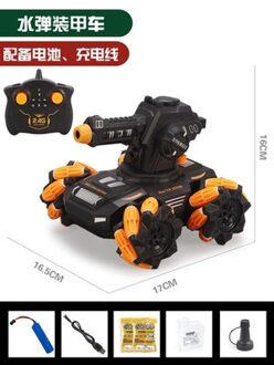 1:16 Rc Speelgoed Tank 7WD 2.4G Afstandsbediening Speelgoed Drift Off-Road Desert Rijden Tank 100 Meter Afstandsbediening speelgoed Voor Jongen model- 1