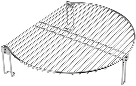 1/1Pcs Grill Stack Rek Roestvrij Staal Mesh Houtskool Grill Non Stick Bbq Grill Rek Roker Accessoires